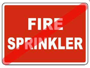 Sprinkleranlagen Alternative
